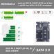 M2505A9-A адаптер переходник для SSD M.2 NGFF (B+M или B key) + mSATA под SATA 3.0 (2.5') интерфейс 7122 фото 1