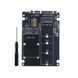 M2505A9-A адаптер переходник для SSD M.2 NGFF (B+M или B key) + mSATA под SATA 3.0 (2.5') интерфейс 7122 фото 6