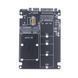 M2505A9-A адаптер переходник для SSD M.2 NGFF (B+M или B key) + mSATA под SATA 3.0 (2.5') интерфейс 7122 фото 3