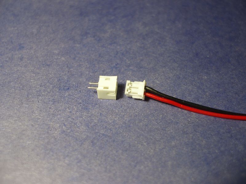 JST-ZH 2 pin 1S (шаг 1.5 мм) разъем мама+папа кабель 13 см iMAX B6 7.4v LiPo для балансировка 6618(6618-2) фото