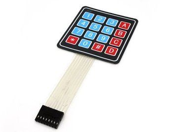 Клавиатура цифровая 4*4 16 кноп Keypad Keyboard Arduino AVR PIC ARM Мембранная клавиатура на клейкой основе, 2011 фото