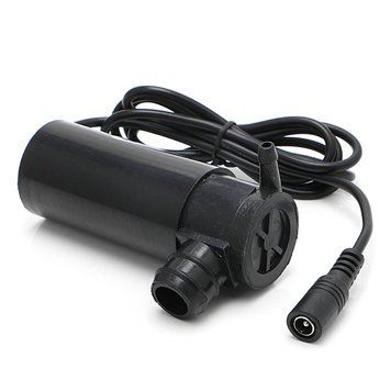 Насос DC 12VAC 36W 8м 400 л/год побутовий полив басейн фонтан дача зрошення крапельний 4279 фото