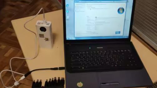 Кабель PD USB Type-C &mdash; DC5521 (5.5x2.1 мм) з перехідниками для заряджання ноутбуків 4253-2 фото