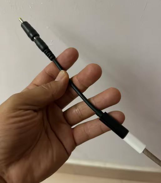 Кабель PD USB Type-C &mdash; DC5521 (5.5x2.1 мм) з перехідниками для заряджання ноутбуків 4253-2 фото