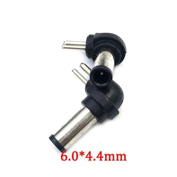 Коннектор 6.0*4.4 мм для БП (2 pin) угловой для БП Power Supply Plug Connector&nbsp;Sony (Vaio) Fujitsu Panasonic 6804 фото
