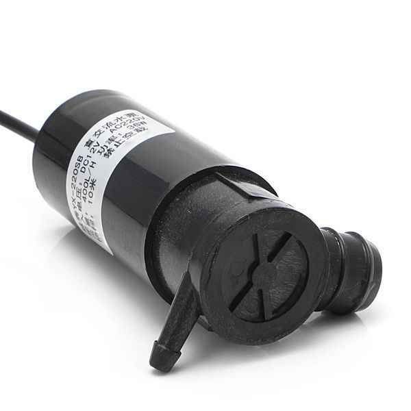 Насос DC 12VAC 36W 8м 400 л/год побутовий полив басейн фонтан дача зрошення крапельний 4279 фото