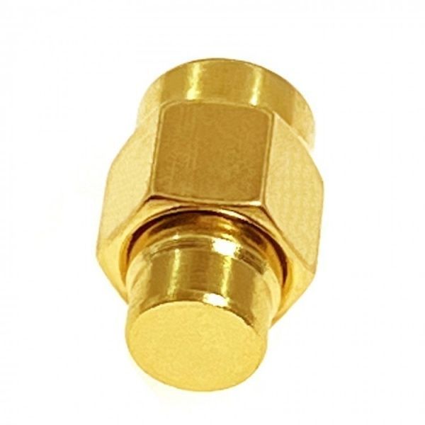 Переходник терминал заглушка патч антенны brass 2W 6GHz 50 Oм (SMA male) Coaxial Termination LOADS SMA 7897 фото