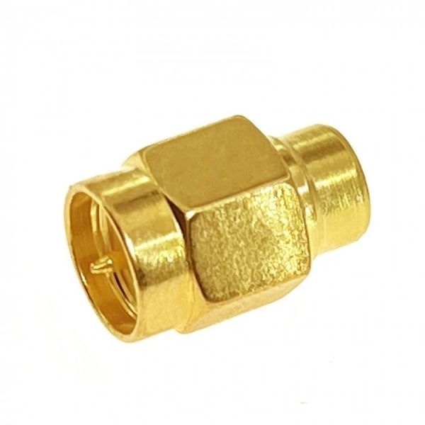 Переходник терминал заглушка патч антенны brass 2W 6GHz 50 Oм (SMA male) Coaxial Termination LOADS SMA 7897 фото