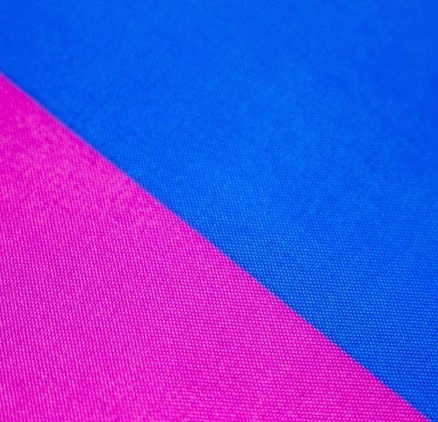 Прапор бісувальної спільноти би гордості Flag LGBT (150*90 см) Майкл Пейдж 1998 ЛГБТ-прайд для декору, приватних і музейних колекцій, експозицій, науково-дослідної та викладачської д 8187 фото