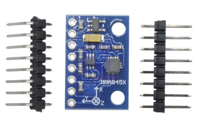 MMA8452Q MMA7361 Акселерометр 3-х осевой плата Ардуино Module Digital Triaxial Module Accelerometer Board for 2023-2 фото