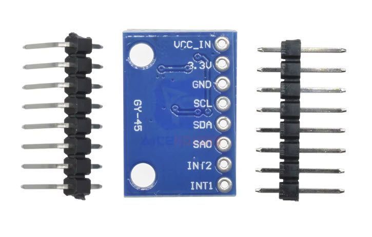 MMA8452Q MMA7361 Акселерометр 3-х осевой плата Ардуино Module Digital Triaxial Module Accelerometer Board for 2023-2 фото