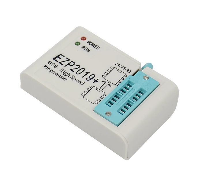 Программатор EZP2019+ USB SPI для EEPROM и Flash чипов, высокоскоростной, совместим с Minipro 3520-2 фото