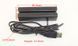 USB MSR100 зчитувач пластикових карток із магнітною смугою Magnetic Reader Data Collector USB Strip Card 3 Tr 6583 фото 2