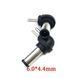 Коннектор 6.0*4.4 мм для БП (2 pin) угловой для БП Power Supply Plug Connector&nbsp;Sony (Vaio) Fujitsu Panasonic 6804 фото 2