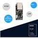 Модуль IP210T Modbus конвертер Ethernet - RS232 TTL RTU RJ45 сервер передачи данных промышленный 5965 фото 9