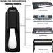 Педаль сустейну для синтезаторів серій Roland Korg Yamaha Casio Sustain Pedal ел.Foot Control HID Electric Piano Electronic Organ 7379 фото 2