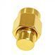 Переходник терминал заглушка патч антенны brass 2W 6GHz 50 Oм (SMA male) Coaxial Termination LOADS SMA 7897 фото 4
