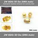 Переходник терминал заглушка патч антенны brass 2W 6GHz 50 Oм (SMA male) Coaxial Termination LOADS SMA 7897 фото 1