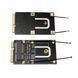 SU-EM5101 Перехідник M.2 NGFF (key E) - Mini PCI-E (PCIe+USB) Adapter For M.2 Wifi Bluetooth IPEX UFL (пігтейл) 6895 фото 2