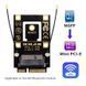 SU-EM5101 Перехідник M.2 NGFF (key E) - Mini PCI-E (PCIe+USB) Adapter For M.2 Wifi Bluetooth IPEX UFL (пігтейл) 6895 фото 3