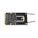 SU-EM5101 Перехідник M.2 NGFF (key E) - Mini PCI-E (PCIe+USB) Adapter For M.2 Wifi Bluetooth IPEX UFL (пігтейл) 6895 фото 5