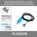 USB TTL PL2303TA (GRN, Rx, Tx, 5V VCC) адаптер прошивка настроювання мікроконтролер Arduino регулювання діагност 2749-2 фото 1