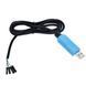 USB TTL PL2303TA (GRN, Rx, Tx, 5V VCC) адаптер прошивка настроювання мікроконтролер Arduino регулювання діагност 2749-2 фото 5