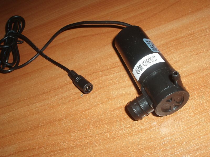 Насос DC 12VAC 36W 8м 400 л/год побутовий полив басейн фонтан дача зрошення крапельний 4279 фото
