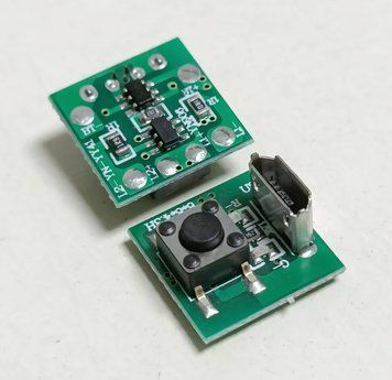 Универсальный драйвер для фонаря 3.7-4.2В SM-48 (micro USB) Samirob I2-YN-YY411 DIY LED плата драйвер 18650 21700 USB интегрированный модуль 8114-2 фото