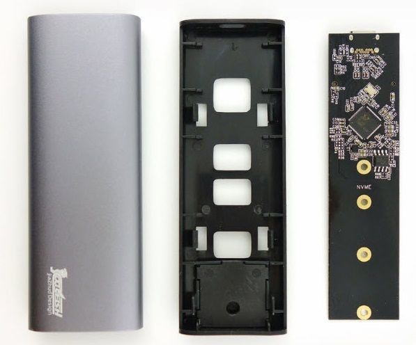 Кишеня CoolFish M8Pro-NVMe SSD M.2 USB 3.2 (Gen.2) + перехідник під Type-C алюмінієвий корпус + кабель (колір С 7244-2 фото