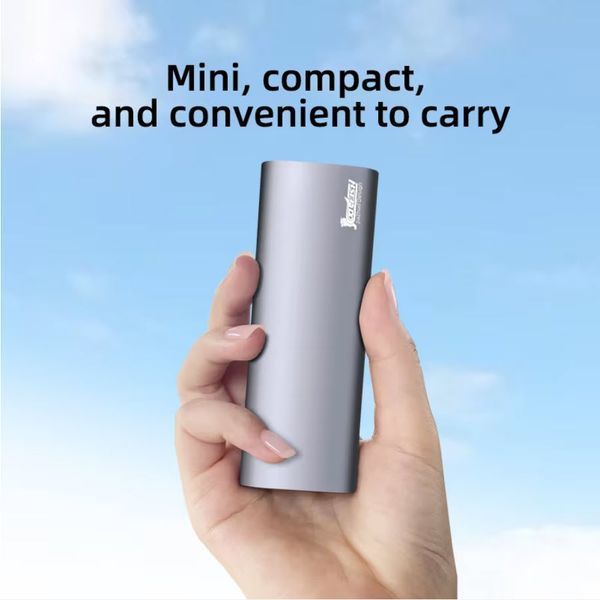 Кишеня CoolFish M8Pro-NVMe SSD M.2 USB 3.2 (Gen.2) + перехідник під Type-C алюмінієвий корпус + кабель (колір С 7244-2 фото