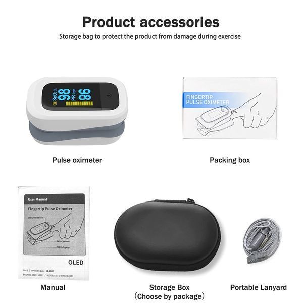 Пульсометр пульс Оксиметр OYK-88 CE ISO Blood Oxygen Monitor Heartbeat Monitor Pulse Oximeter на палец 5553 фото
