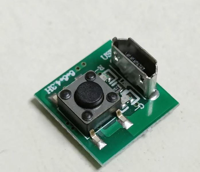 Універсальний драйвер для ліхтаря 3.7-4.2 В SM-48 (micro USB) Samirob I2-YN-YY411 DIY LED плата драйвер 18650 21700 USB інтегрований модуль 8114-2 фото