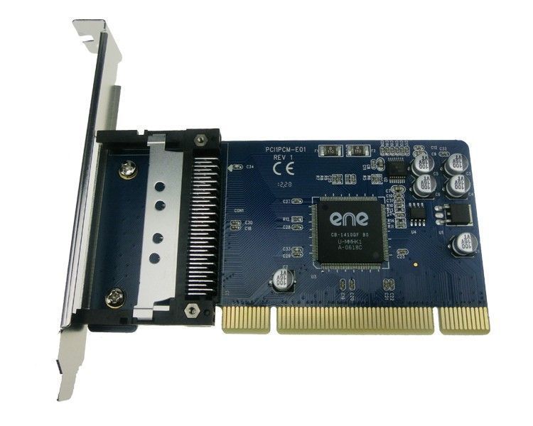 Sedna PCI1PCM-E01 ENE CB-1410QF кардридер PCI &mdash; PCMCIA 16bit Cardbus 32 bit (підтримка PCMCIA 2.1 jaida 4.2) 5911 фото