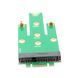 Адаптер&nbsp;mSATA Mini PCI-E мама female ― NGFF M.2 B (SATA) тато male 3282 фото 1