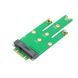 Адаптер&nbsp;mSATA Mini PCI-E мама female ― NGFF M.2 B (SATA) тато male 3282 фото 2