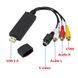 Устройство видеозахвата EasyCAP USB 2.0 RCA video+audio,+S-Video плата оцифровки VHS TV просмотр наблюдение че 0473 фото 2