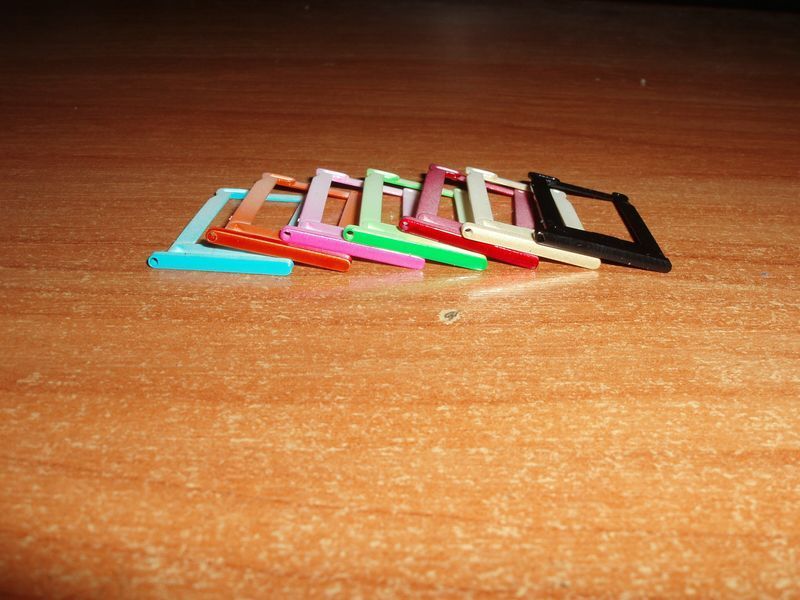 IPhone iPad iPod кольоровий слот SIM Card Slot Tray holder (тримач СИМ карти) 3G 3GS 1836 фото