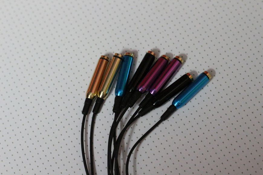 IPhone iPod сплиттер 3,5 мм на 2 аудио выхода Splitter 3.5 jack x2 2685 фото