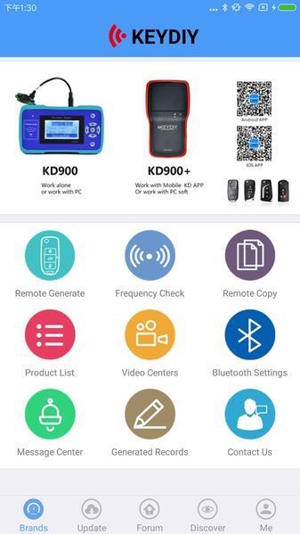KEYDIY MINI KD - базовый набор, мобильный программатор 4300 фото