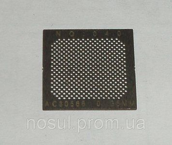 BGA шаблони INTEL No040 0.35 mm AC80566 трафарети шаблони для реболлу реболінг-набір відновлення паяння ремон 4203 фото