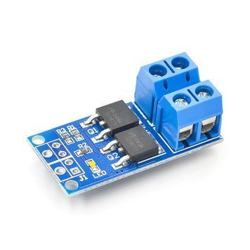 XY-MOS Модуль ШИМ GA6L 1K (15 А 400 Вт) AOD4184 x2 PWM управление нагрузкой Arduino DC 3.3...20 V N-канальная 6420 фото