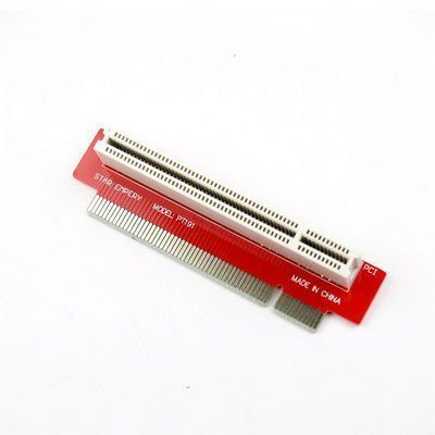 PCI райзер угловой 1U 32 bit левый 90 град. riser удлинитель слота Незаменим для Развернут влево, если смот 187 фото