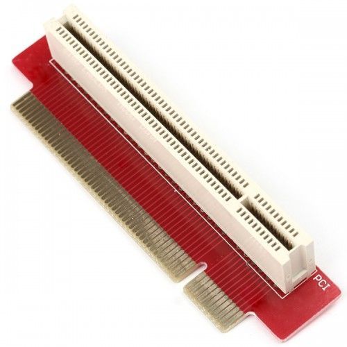 PCI райзер угловой 1U 32 bit левый 90 град. riser удлинитель слота Незаменим для Развернут влево, если смот 187 фото