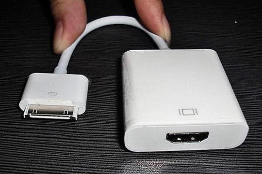30-pin HDMI AV-адаптер для iPad 2 / 3, iPhone 4 / 4s, iPod 4 2601 фото