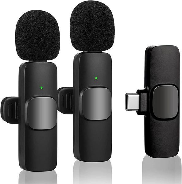 Беспроводной микрофон Wireless Lavalier Microphone** Прекрасный подарок для всех, кто занимается созданием ко 7862 фото