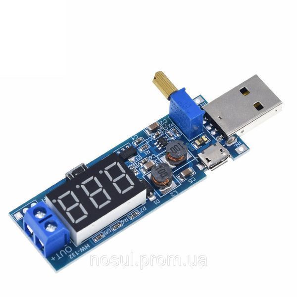 XY-UP USB (5V in) 1...24V преобразователь напряжения (блок питания зарядное) DC-DC 5624 фото