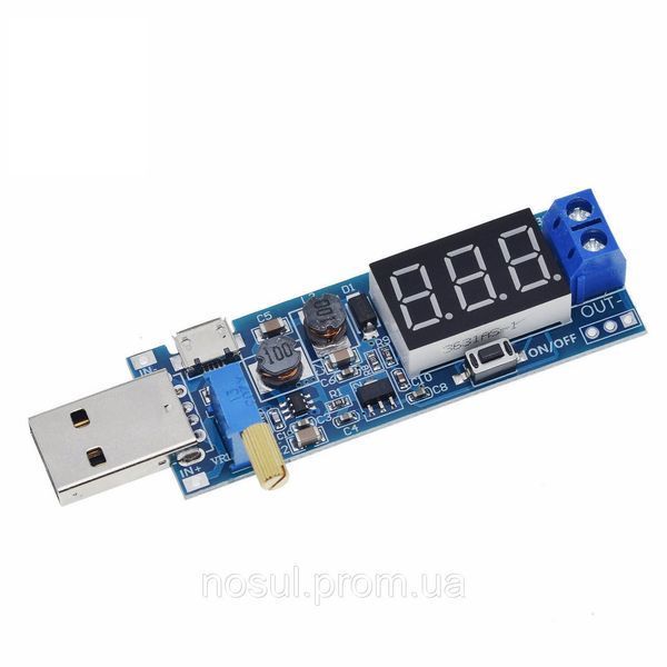 XY-UP USB (5V in) 1...24V преобразователь напряжения (блок питания зарядное) DC-DC 5624 фото