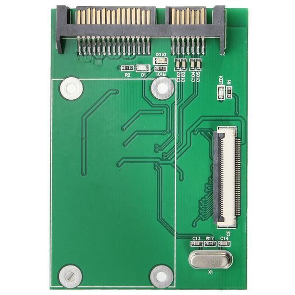 Адаптер 1.8 ZIF LIF Toshiba Hitachi JMicron JM20330 - SATA переходник сата зиф Конвертер интерфейса HDD Espada 194 фото