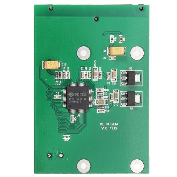 Адаптер 1.8 ZIF LIF Toshiba Hitachi JMicron JM20330 - SATA переходник сата зиф Конвертер интерфейса HDD Espada 194 фото